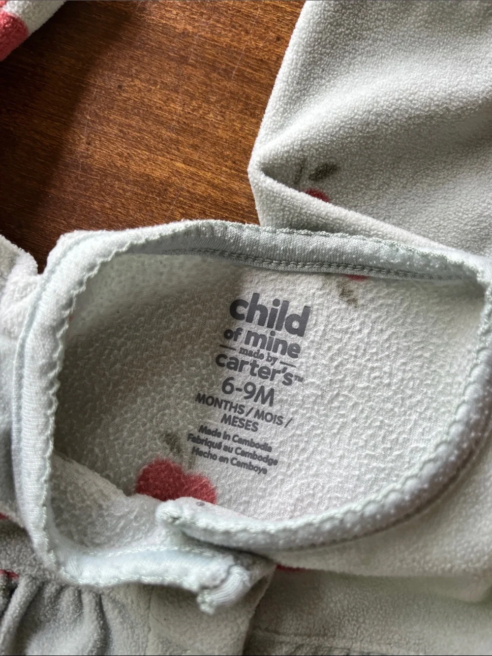 Carters carter’s fleece